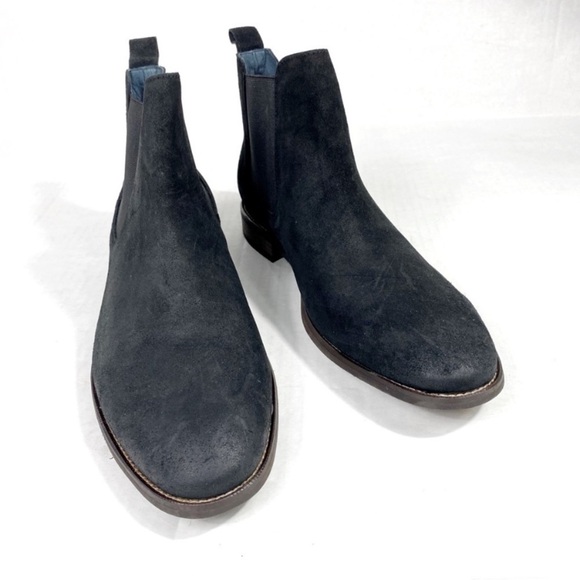 BLAKE MCKAY York Suede Chelsea Boot Black 12